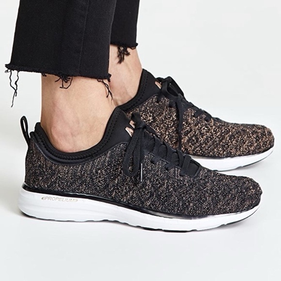 Athletic Propulsion Labs APL Techloom Phantom Rose Gold & Black - Picture 1 of 9